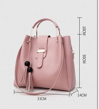 Women's Handheld Bun Mother Bag Women's Shoulder Bag Fashion Retro Leather Bag Large Capacity Handbag Oblique Shoulder Bag