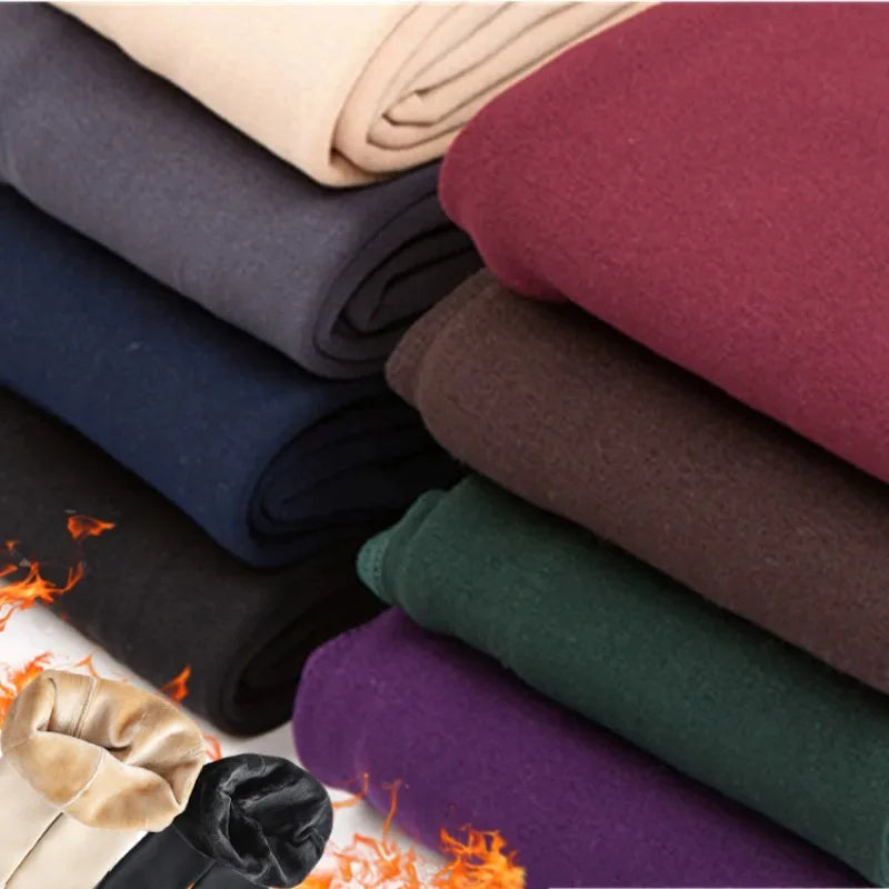 8 Colors Velvet Stretchy Tights for Women Soft Breathable Solid Color Pantyhose Thickness Thermal Legging Warm Stylish Stockings