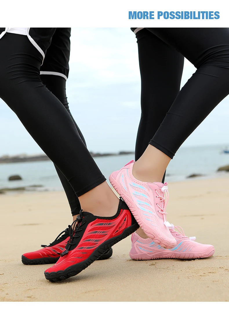 Summer Women Wading Shoes Barefoot Beach Adults Gym Outdoor Training Footwear Quick-Drying Breathable Canyoning Sneakers For Men