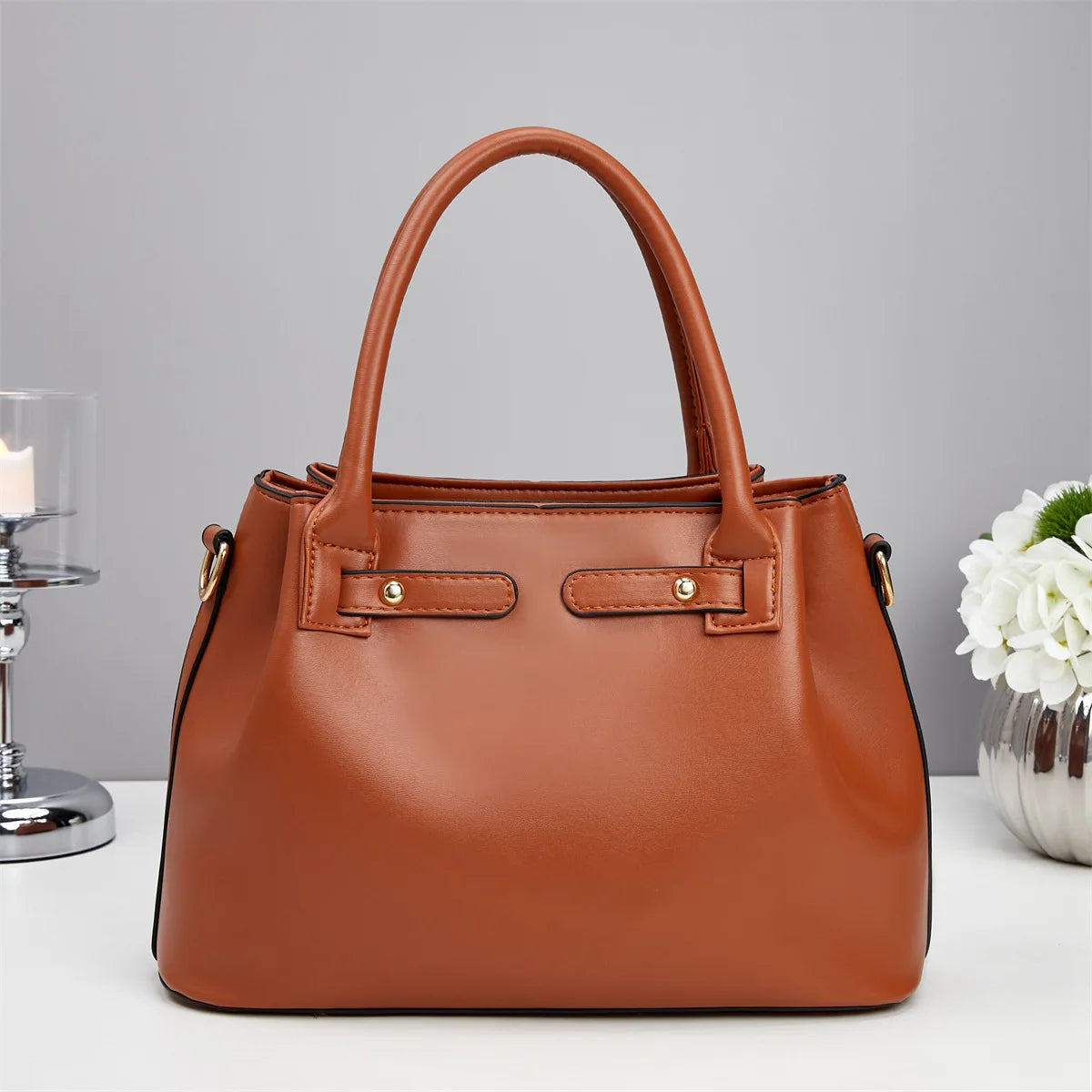 12.4 inch 31cm)New Crocodile Pattern Women's Shoulder Bag; Large Capacity Handbag; Mother and Child Bag; Crossbody Bag