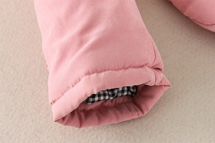 2025 New Autumn Winter Women Cotton Jacket Padded Casual Slim Coat Emboridery Hooded Parkas Wadded Warm Overcoat Fashion Parkas