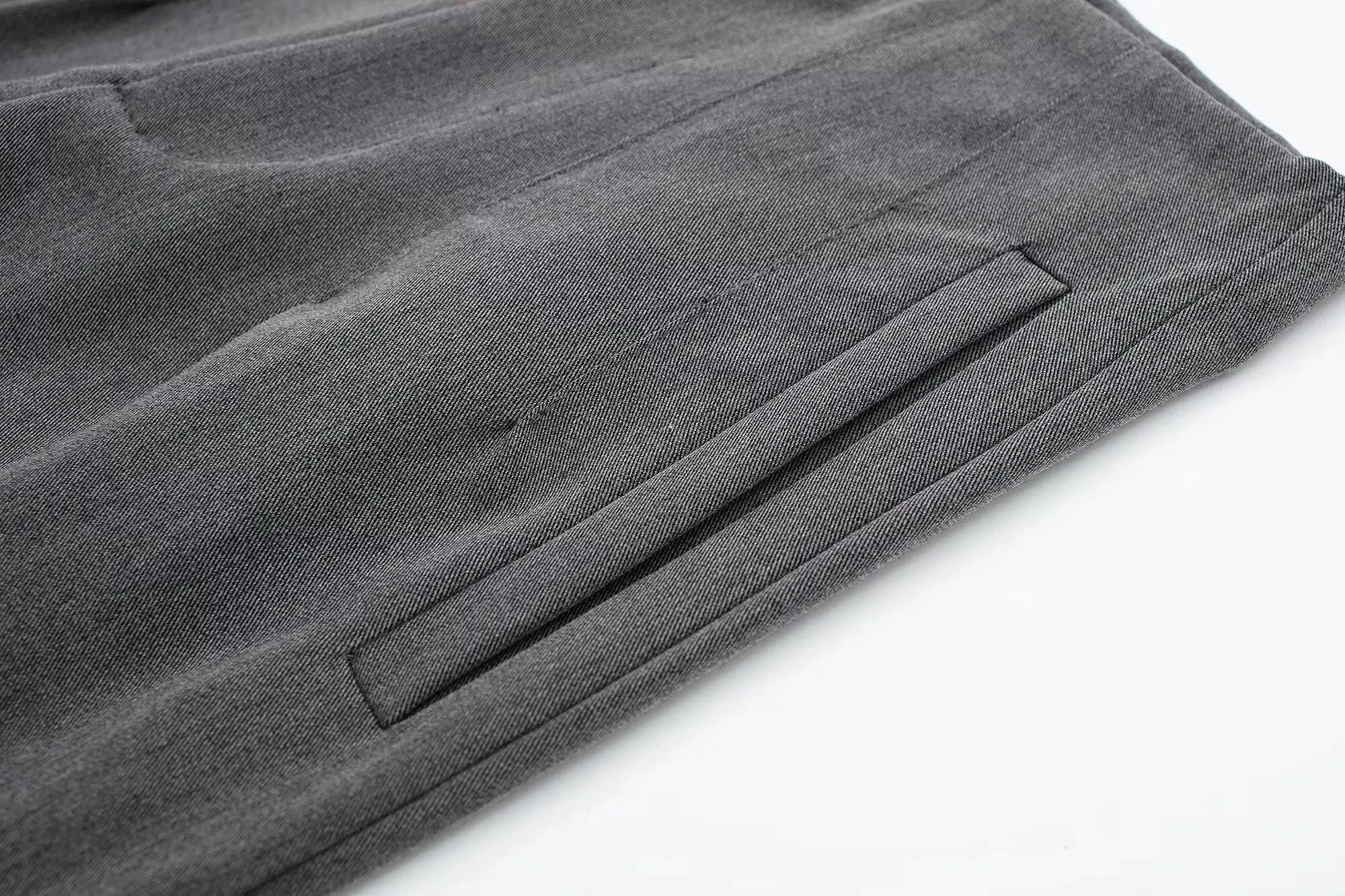 2025 Woman Solid Trouser High Waist Slim Zipper Fly Long Pants Female Wild Commute Office Lady Woman Pencil Pant Street