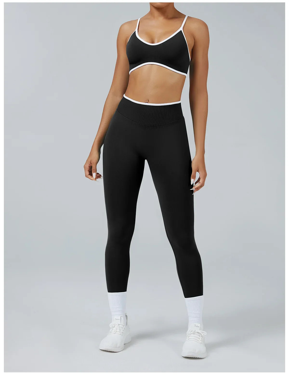 women  Leggings Women Ignite Gym Set Woman Leggings Set Workout Clothes Bra Set Seamless Scrunch Legging Yoga Set