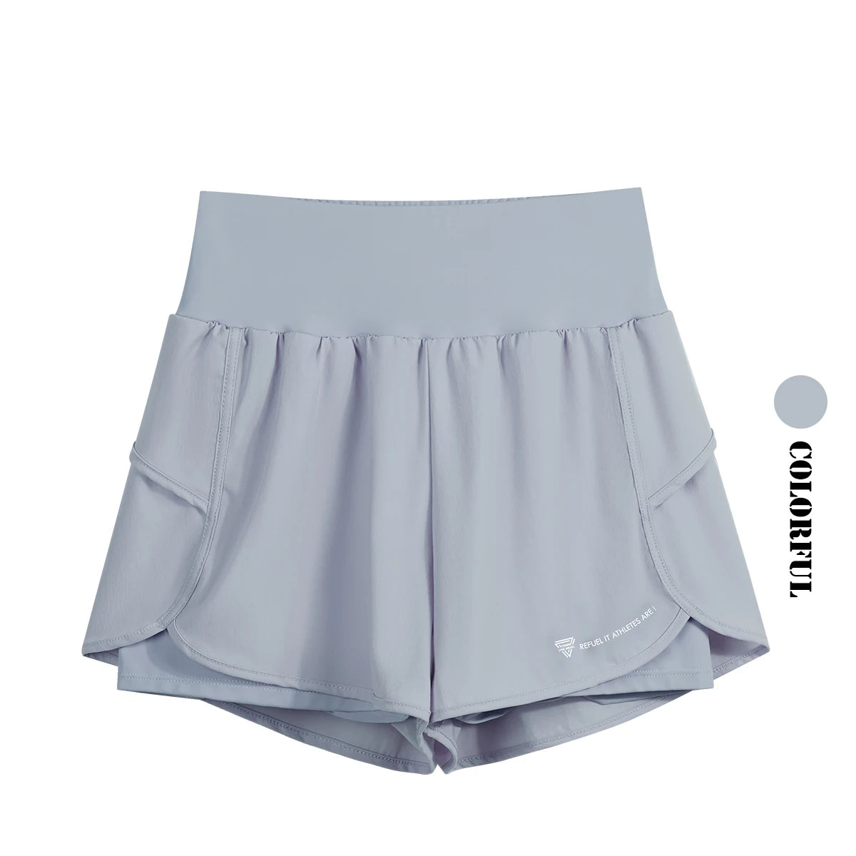 DRUR Yoga Short Woman Gym Clothes 2 In 1 High Waist Pants With Pockets Fitness Cycling Shorts Women Yoga Shorts Sportwear 2025