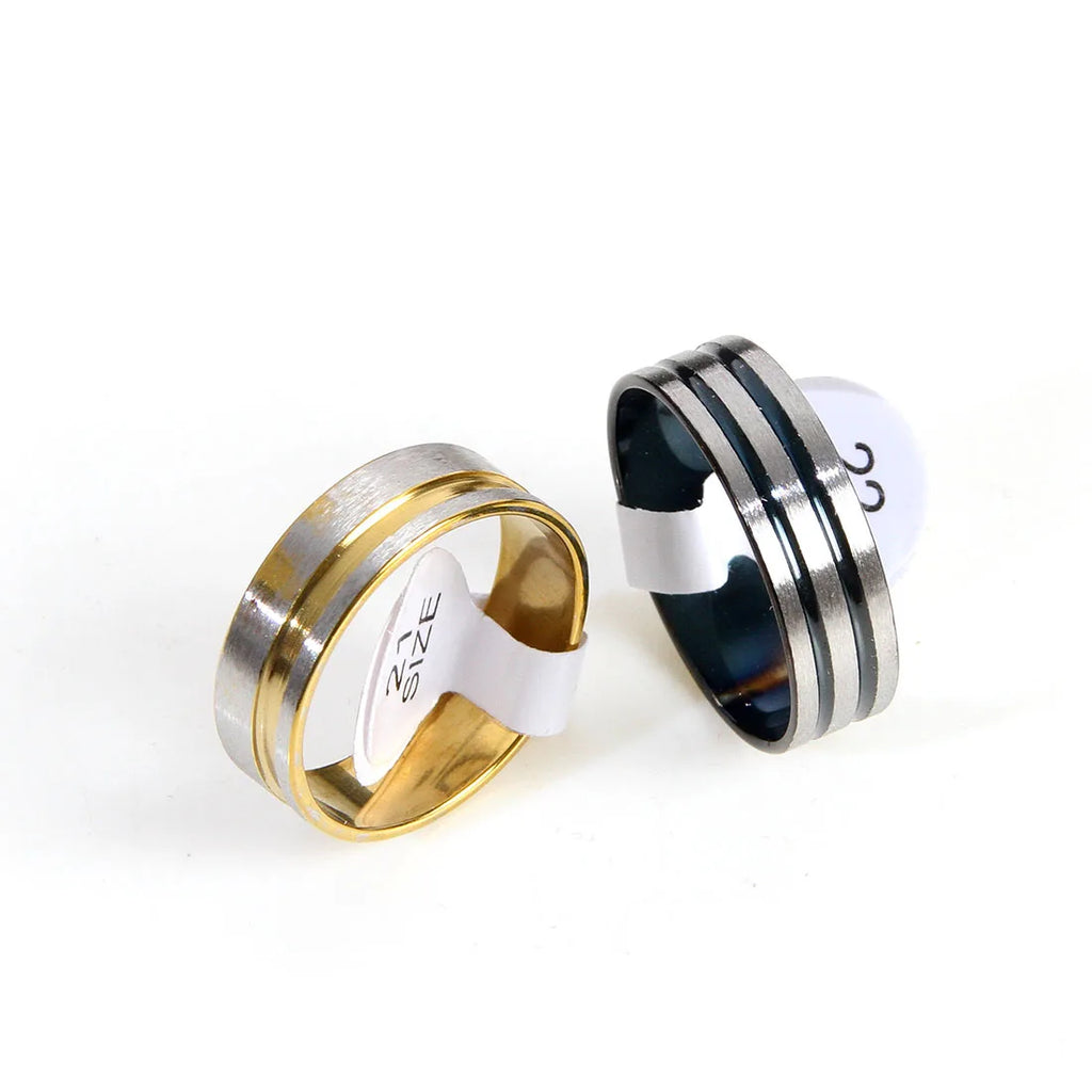 Stainless steel Rings Fashion Jewelry Party Gift Wedding Rings Mix Style Wholesale 100pcs/Lots Mens Womens