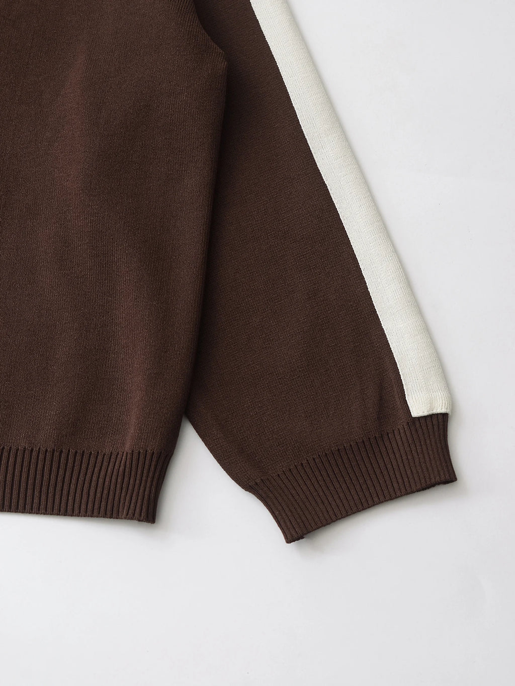 DUOPERI Women Fashion 2 Piece Sets Brown Pullover Sweatshirts & High Elastic Waist Trousers Feamle Chic Lady Pants Set