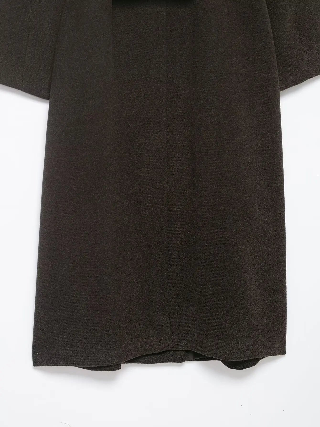 TFMLN Women’s Stand Collar Long Coats 2025 Winter New Belted Trench Coat Vintage Simple Outerwear Elegant Fashion Female