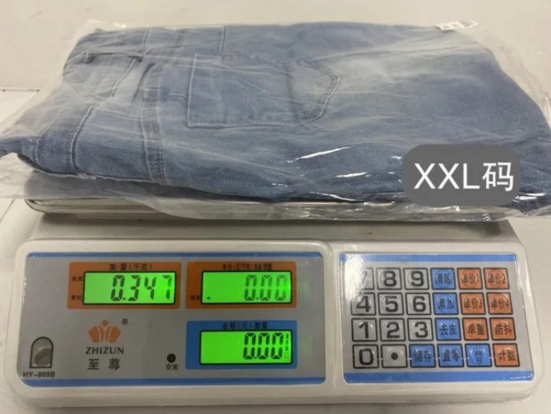 Fashion Solid Slim Butt Lifting Pants Women Elasticity Denim Shorts Casual Slimming Ripped Jeans Temperament Women's Short