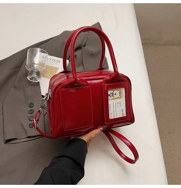 2025 New Y2K Harajuku Shoulder Bag Women Korean Transparent Ita Bag Crossbody Bag Female Japanese Designer Trend Handbag Purse