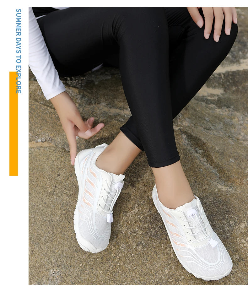 Summer Women Wading Shoes Barefoot Beach Adults Gym Outdoor Training Footwear Quick-Drying Breathable Canyoning Sneakers For Men