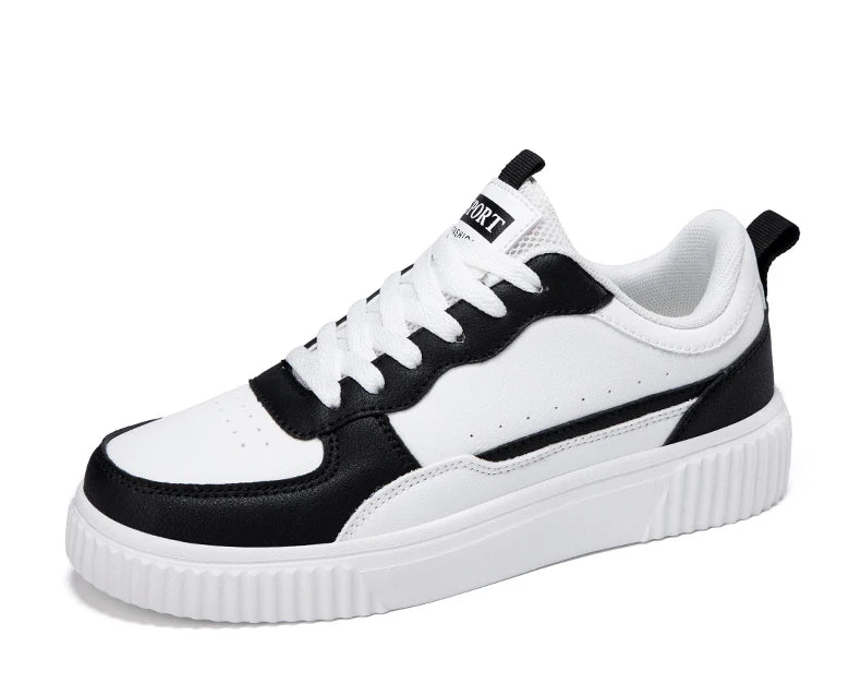 Fashion Women Casual Shoes Breathable Walking Flat Shoes Sneakers White Female Footwear Sports Running Outdoor Walking For Men