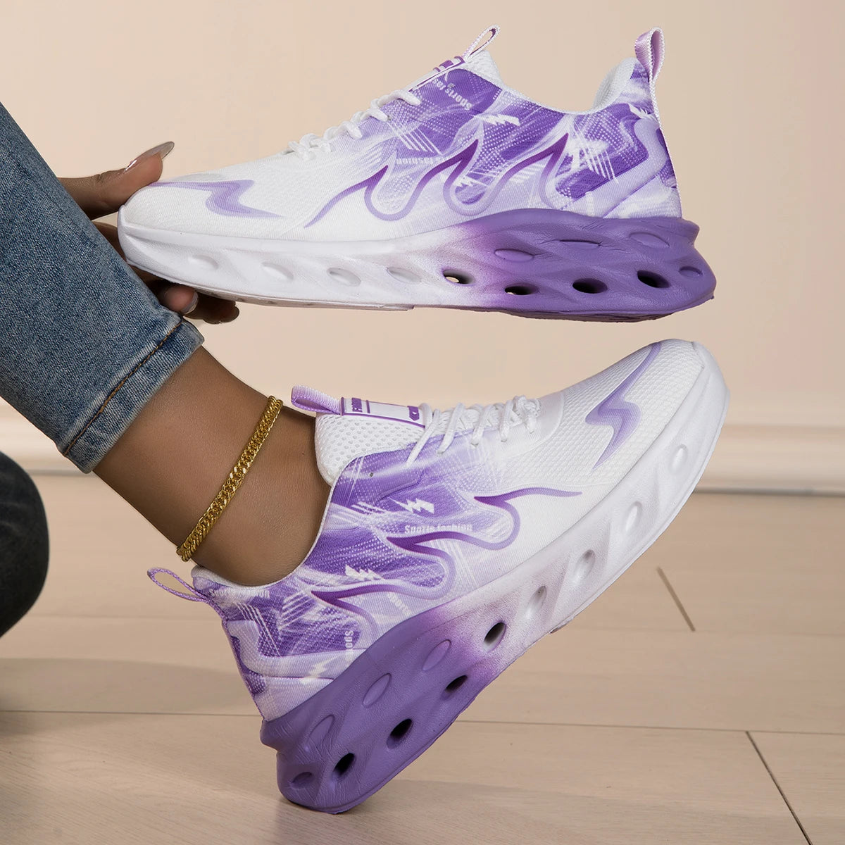 Men Sports Shoes Trendy Breathe Soft Sole Comfort Outdoor Fitness Jogging Shoes Couple Walking Sports Tennis Shoes for Men Women