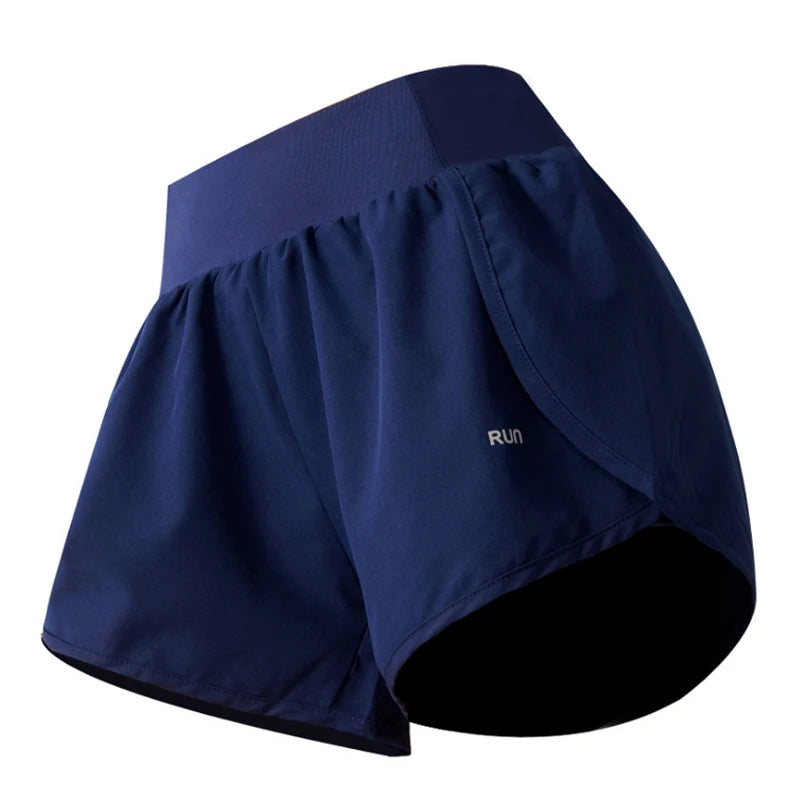 Sports Shorts Women Summer Quick-drying Running Basketball Fitness Pants Anti-exposure Three-point Pants High-waist Yoga Pants