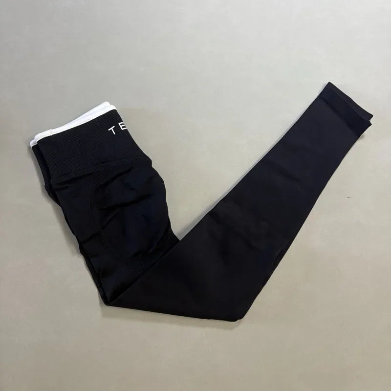 women  Leggings Women Ignite Gym Set Woman Leggings Set Workout Clothes Bra Set Seamless Scrunch Legging Yoga Set