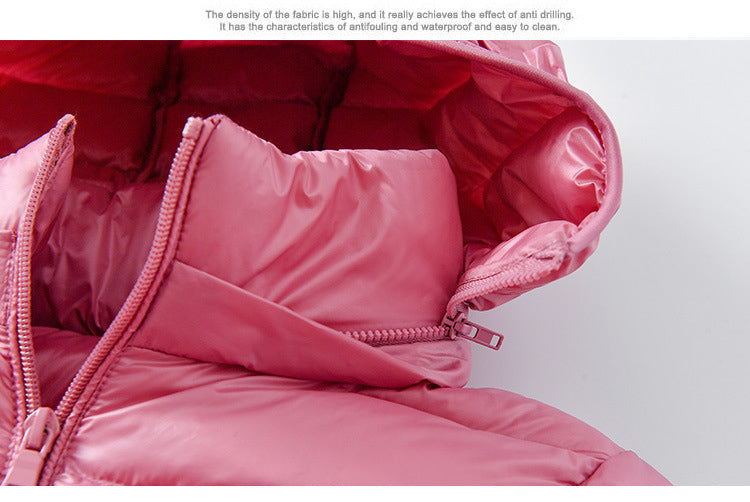 Slim Remove Hooded Parka Fashionable Outerwear 2025 Winter Womens Down Jackets Long Light Thin Coat Puffer Jacket