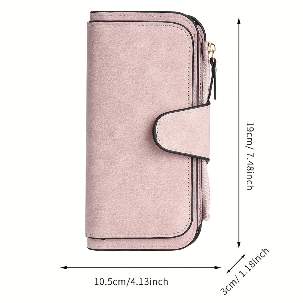 1pc Personalized Photo Custom Women's Long Wallet Custom Picture Coin Purse with Zipper Multi-Card Slot Multifunction Card Hold