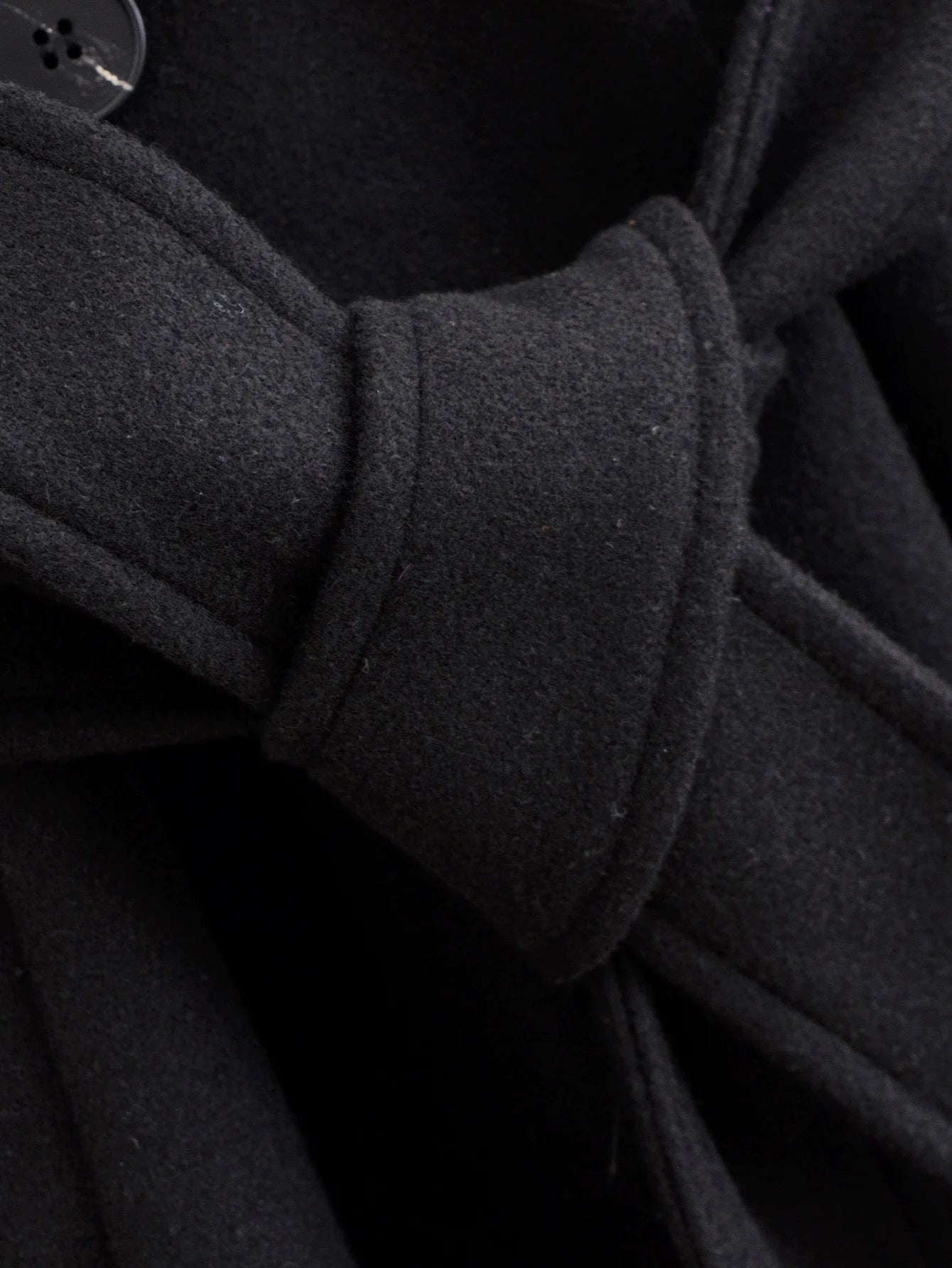 Women Autumn Winter Long Woolen Coats Vintage Solid Hooded Sashes Trench Coat Female Elegant Streetwear Outerwear Clothing