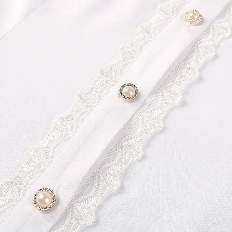 2025 Spring Women's Shirt Medieval Vampire Prince Poet Frills Lace Up Stand Neck Vintage Gothic Blouse Cosplay Performance Tops