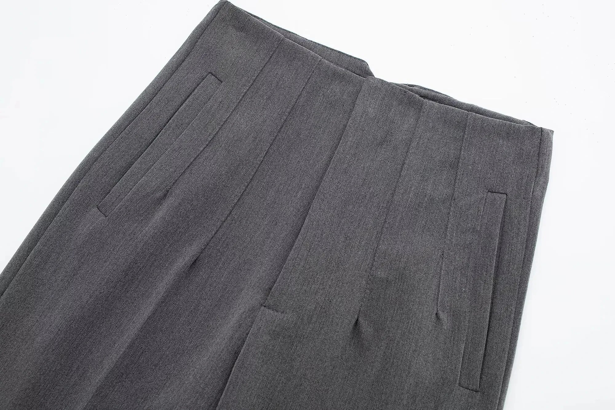 2025 Woman Solid Trouser High Waist Slim Zipper Fly Long Pants Female Wild Commute Office Lady Woman Pencil Pant Street