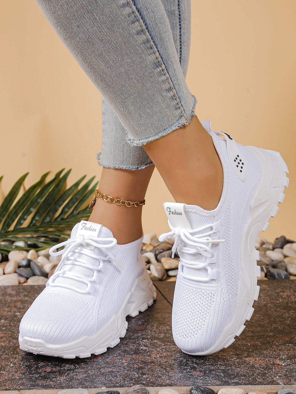 Ladies shoes women's sneakers shoes woman 2025 Solid color increases height and is versatile cheap shoes clearance free shipping