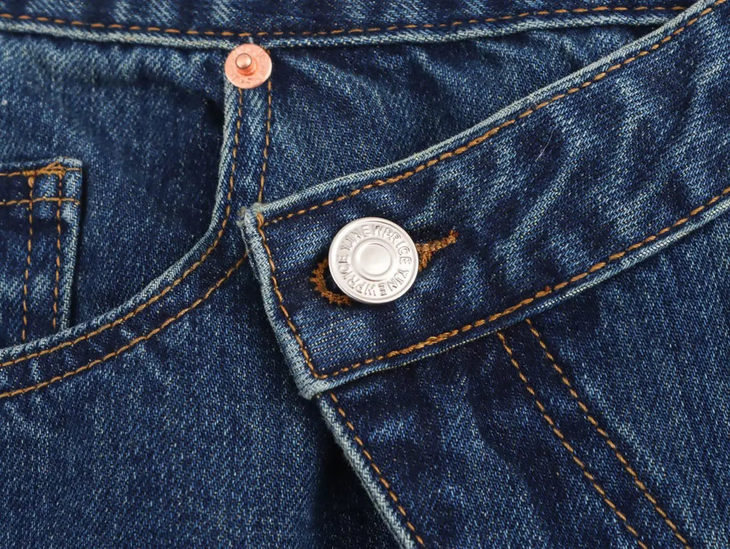 HH Women 2025 Fashion Straight Jeans Vintage Solid Casual High Waist Wide Leg Denim Pants High Street Lady Trousers Jeans