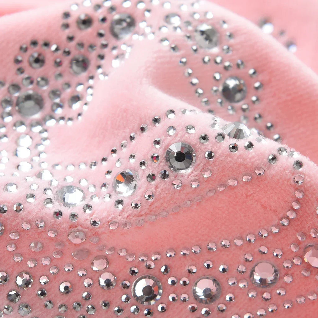 2 Piece Sets Women Outfit Tracksuit Hoodies Juicy Tracksuit 2 Piece Set with Pocket Trousers and Jacket Sets Velvet Tracksuit