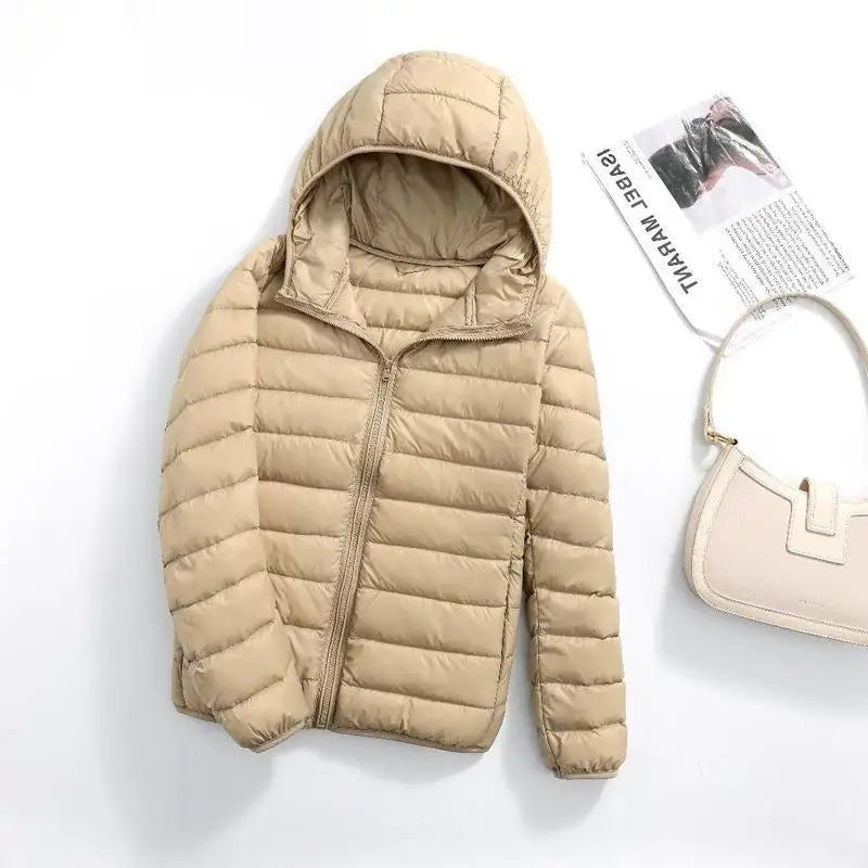 Plus Size 5xl 6xl 7xl Female Puffer Jackets 2025 New Autumn and Winter Lightweight Water-Resistant Packable Woemn Warm Coats