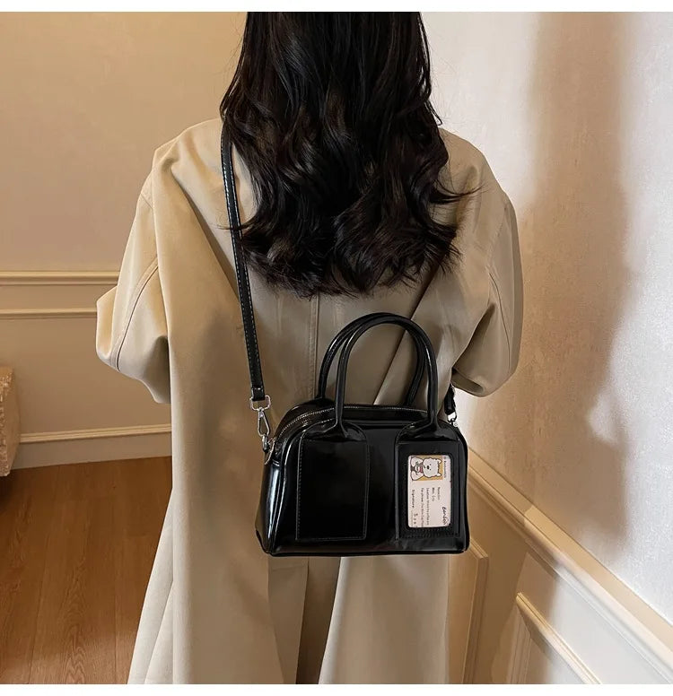 2025 New Y2K Harajuku Shoulder Bag Women Korean Transparent Ita Bag Crossbody Bag Female Japanese Designer Trend Handbag Purse