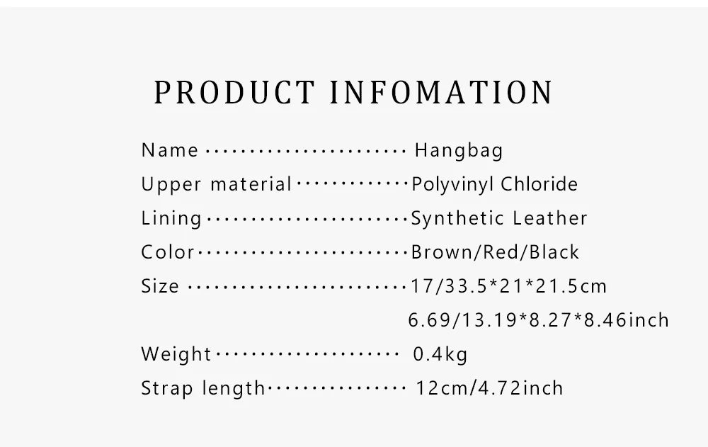 Luxury Brand 2025 Fashion Women's Handbag PVC Jacquard Texture Women's Shoulder Bag Large Capacity Commuter Travel Crossbody Bag