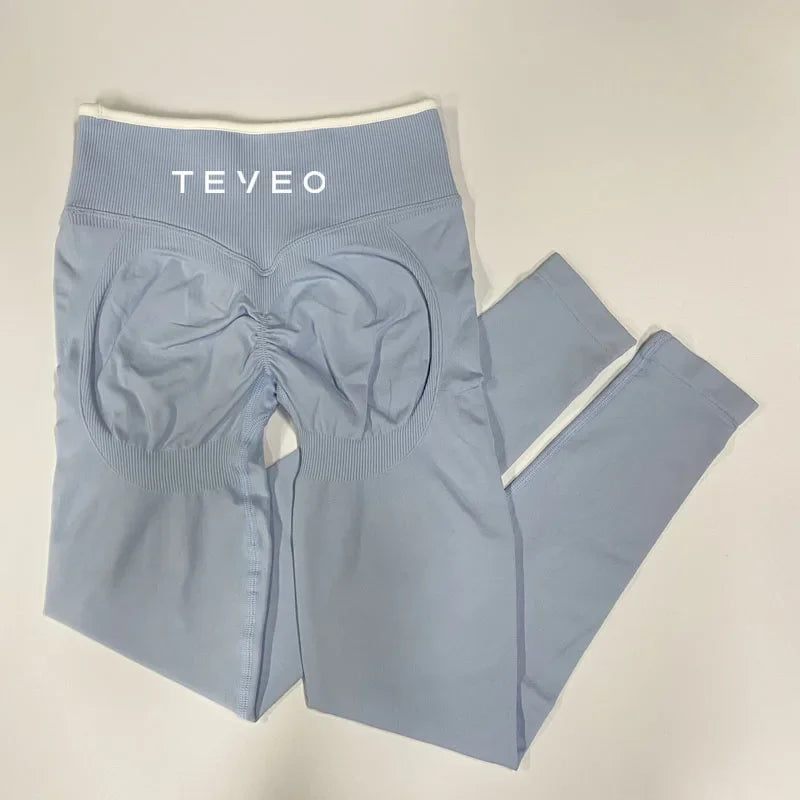 women  Leggings Women Ignite Gym Set Woman Leggings Set Workout Clothes Bra Set Seamless Scrunch Legging Yoga Set