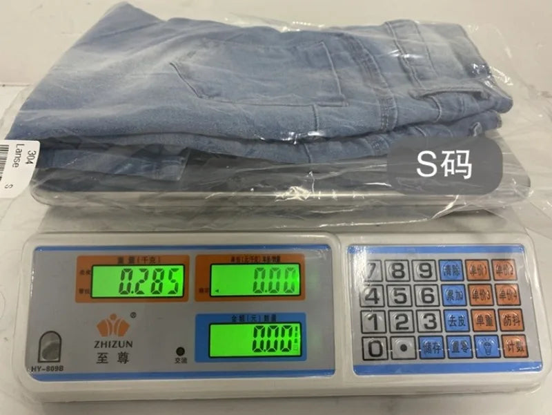 Fashion Solid Slim Butt Lifting Pants Women Elasticity Denim Shorts Casual Slimming Ripped Jeans Temperament Women's Short