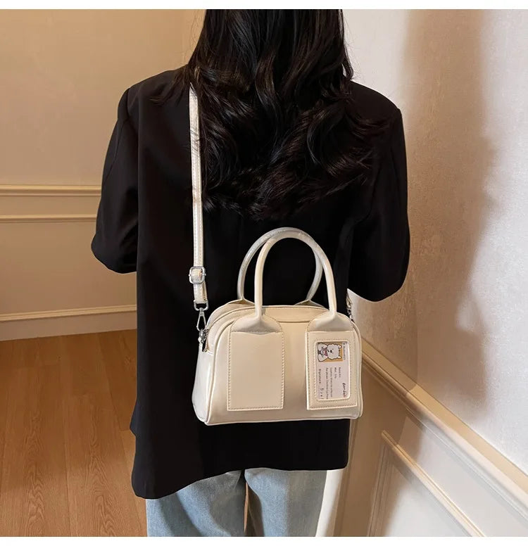 2025 New Y2K Harajuku Shoulder Bag Women Korean Transparent Ita Bag Crossbody Bag Female Japanese Designer Trend Handbag Purse