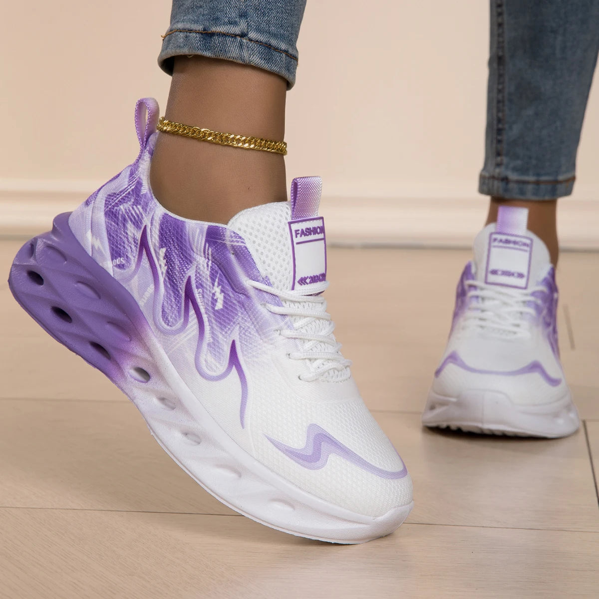 Men Sports Shoes Trendy Breathe Soft Sole Comfort Outdoor Fitness Jogging Shoes Couple Walking Sports Tennis Shoes for Men Women