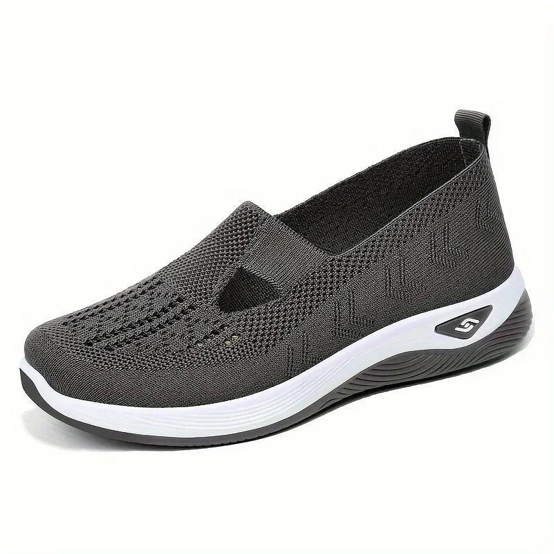 New Middle aged and Elderly Women's Shoes Spring Casual Shoes Mom Shoes Soft soled Breathable Sports Shoes 2025 Women's