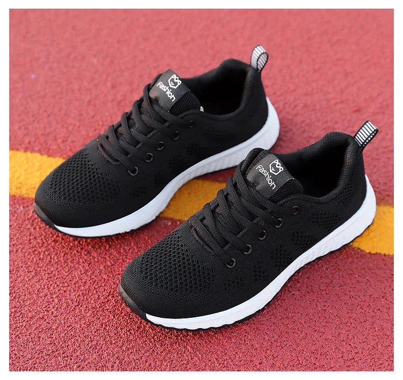 2025 Women Sport Shoes Fashion Platform Sneakers Ladies Spring Winter Flats Running Shoes for Woman