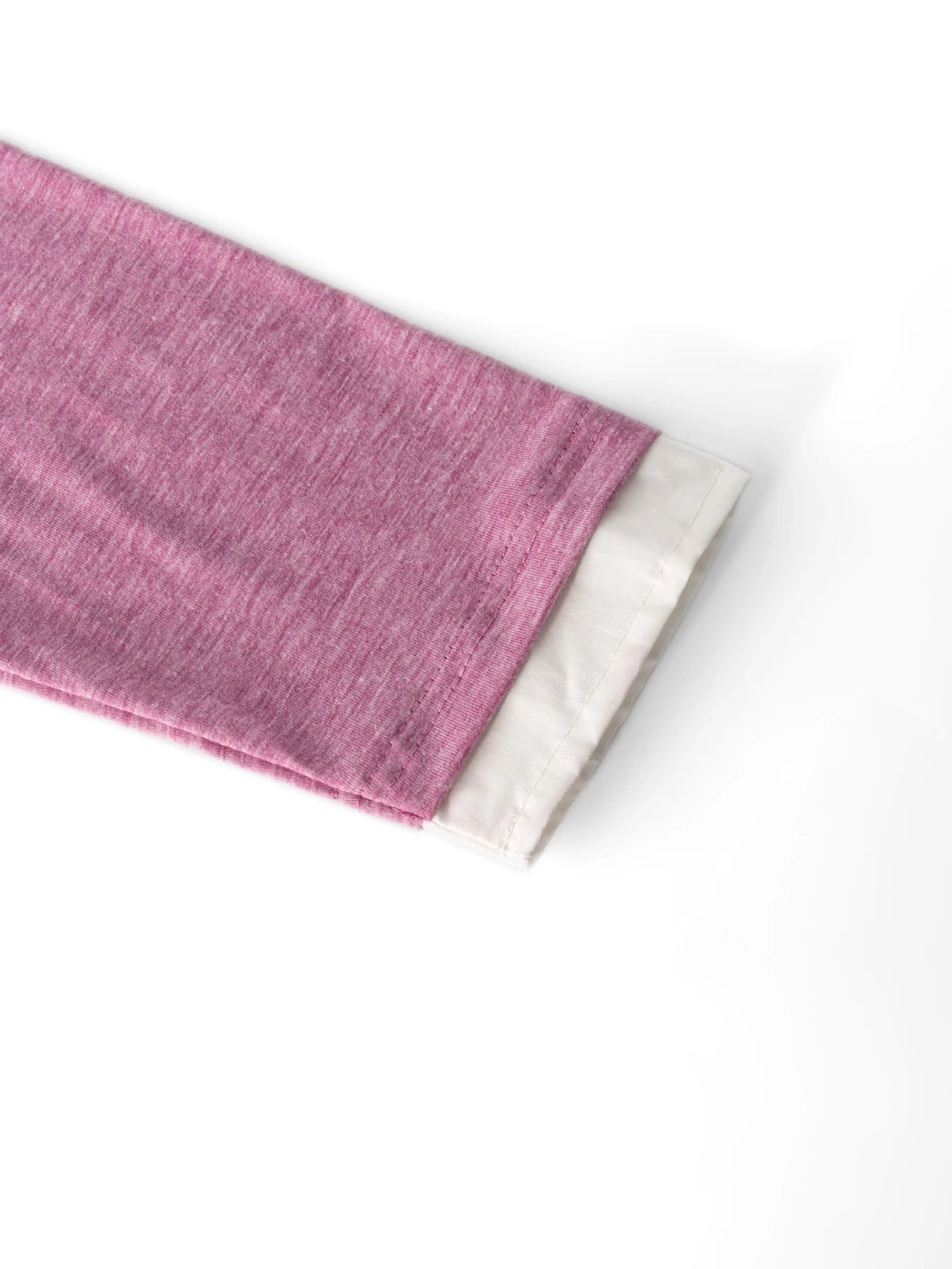 Women's autumn and winter fashion casual loose round neck patchwork T-shirt