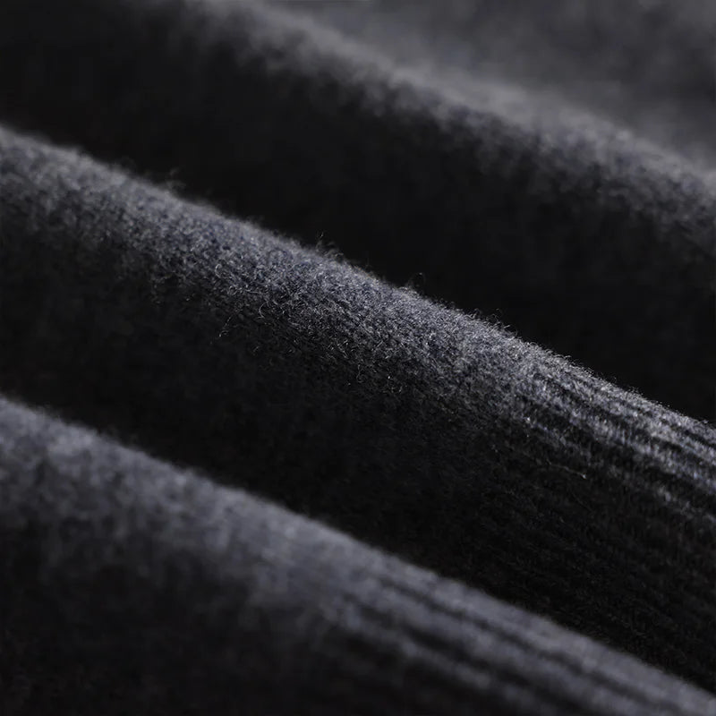 ADDONEE Autumn Winter Women's 100% Wool Set Hoodie Pullover Wide Leg Pants Thick Casual Cashmere Knitwear Sweater Trousers Suit