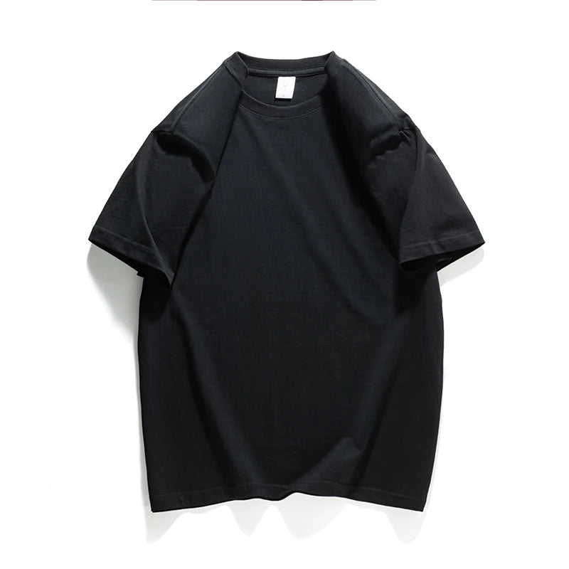 COUTUDI 100% Cotton 3 pieces Women Short Sleeve T-shirt Summer Oversize Solid Color Basic Top Casual Female Regular Fit Soft Tee