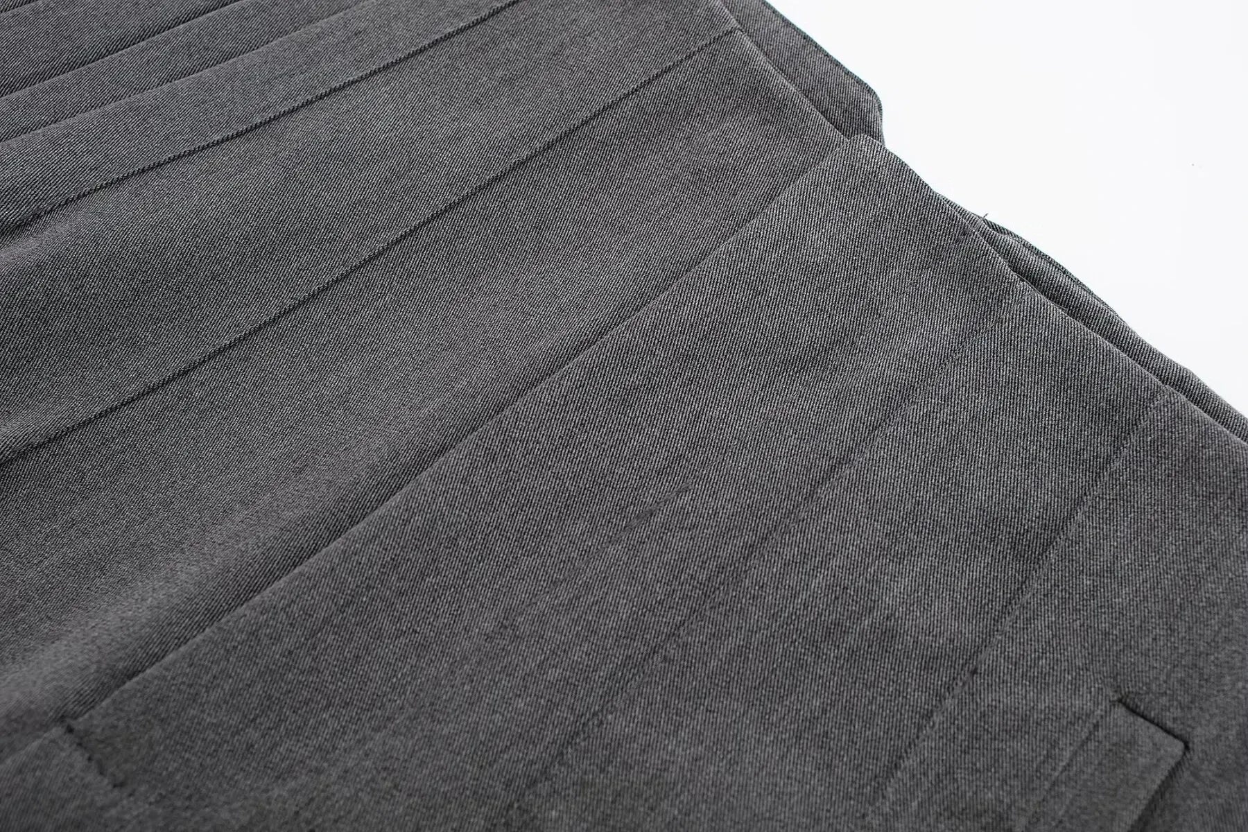 2025 Woman Solid Trouser High Waist Slim Zipper Fly Long Pants Female Wild Commute Office Lady Woman Pencil Pant Street