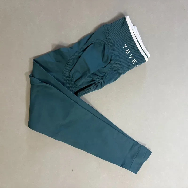 women  Leggings Women Ignite Gym Set Woman Leggings Set Workout Clothes Bra Set Seamless Scrunch Legging Yoga Set