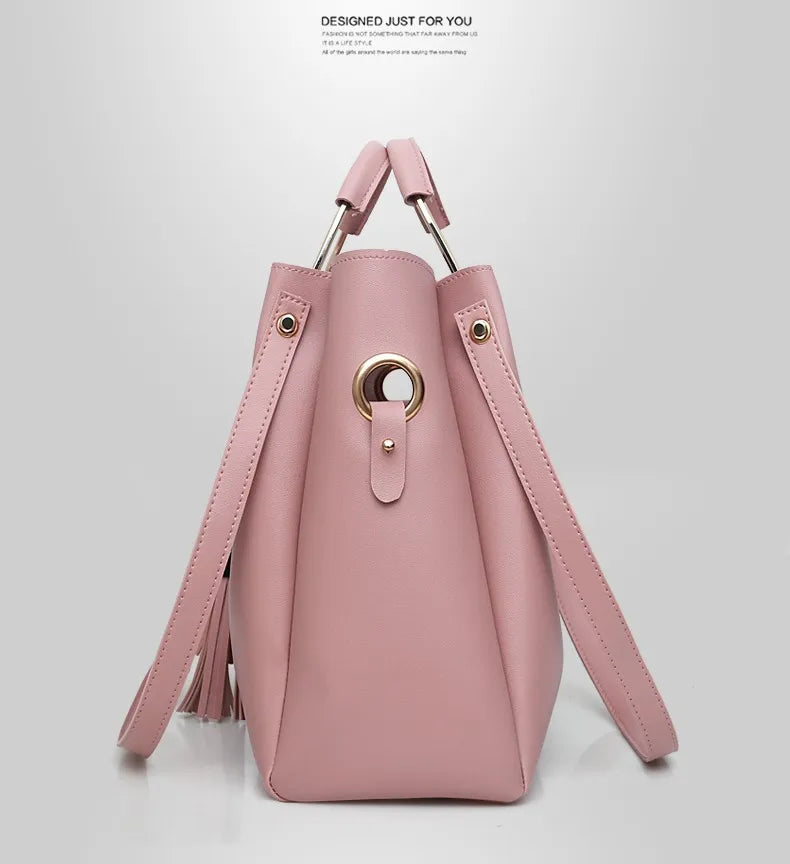 Women's Handheld Bun Mother Bag Women's Shoulder Bag Fashion Retro Leather Bag Large Capacity Handbag Oblique Shoulder Bag