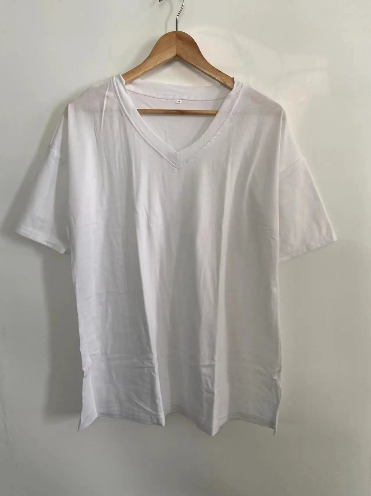 Cotton Black White Blue Brown Short Sleeve T Shirt Women Elegant Cotton Short T-shirt Female Office Women's Tee Shirt Summer