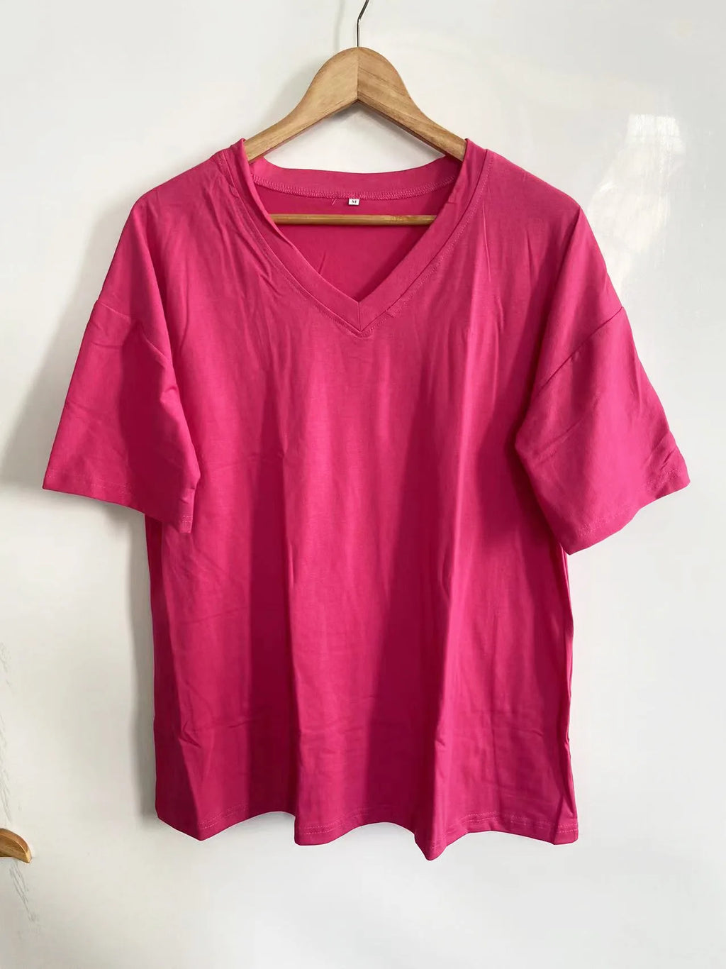 Cotton Black White Blue Brown Short Sleeve T Shirt Women Elegant Cotton Short T-shirt Female Office Women's Tee Shirt Summer