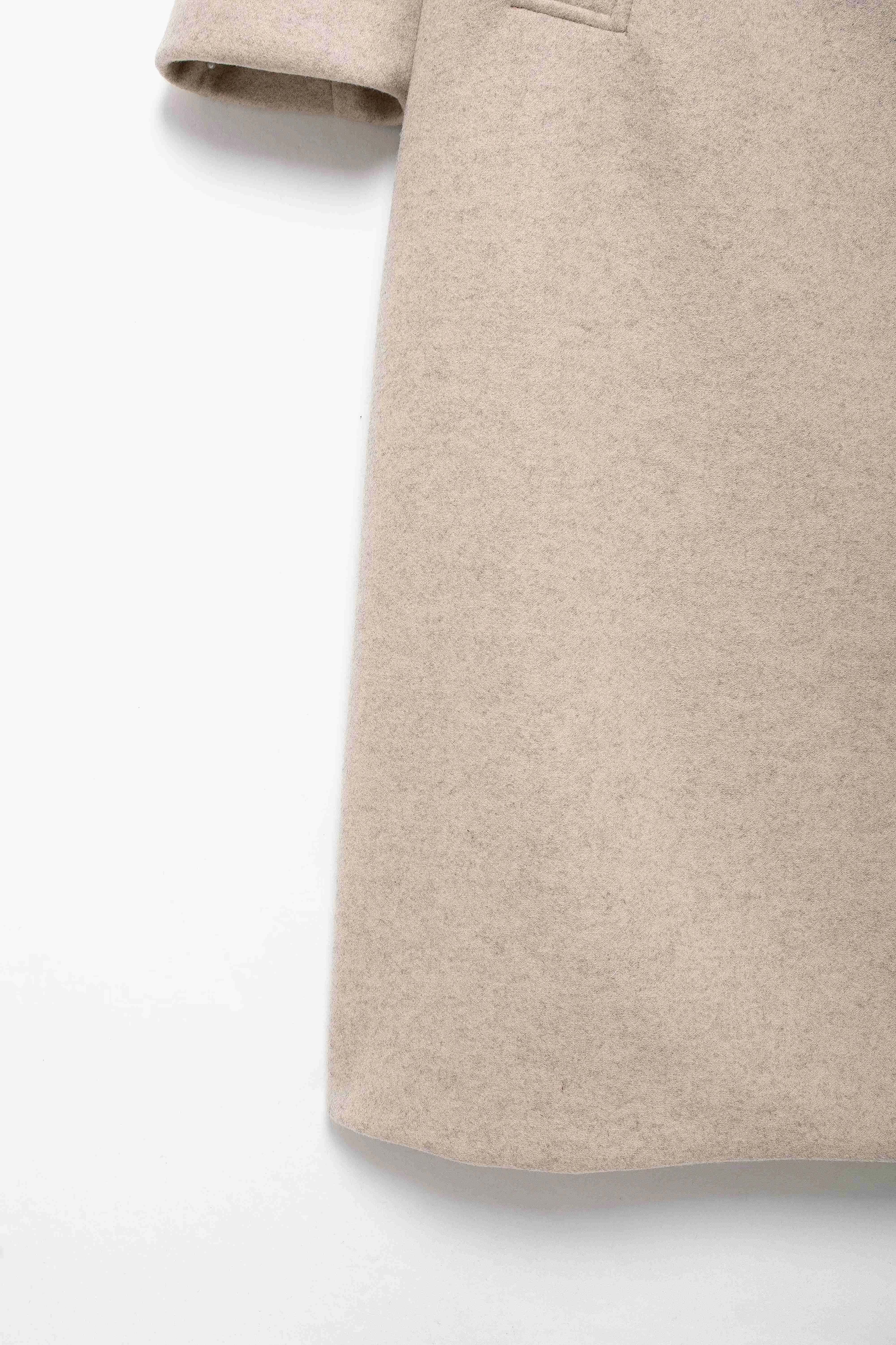 HH 2025 Vintage Women's Warm Thick Woolen Coat Solid Lapel Double Breasted Long Cardigan Female Pokcet Jacket Streetwear