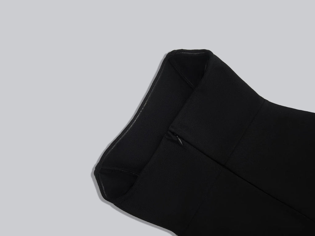 2025 New Spring Black Color Women Sexy Strapless Colorful Crystal Bodycon Mini Bandage Dress Nightclub Party Celebrate Outfit