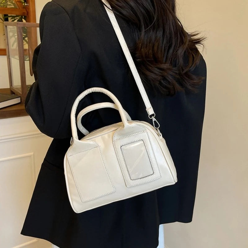 2025 New Y2K Harajuku Shoulder Bag Women Korean Transparent Ita Bag Crossbody Bag Female Japanese Designer Trend Handbag Purse