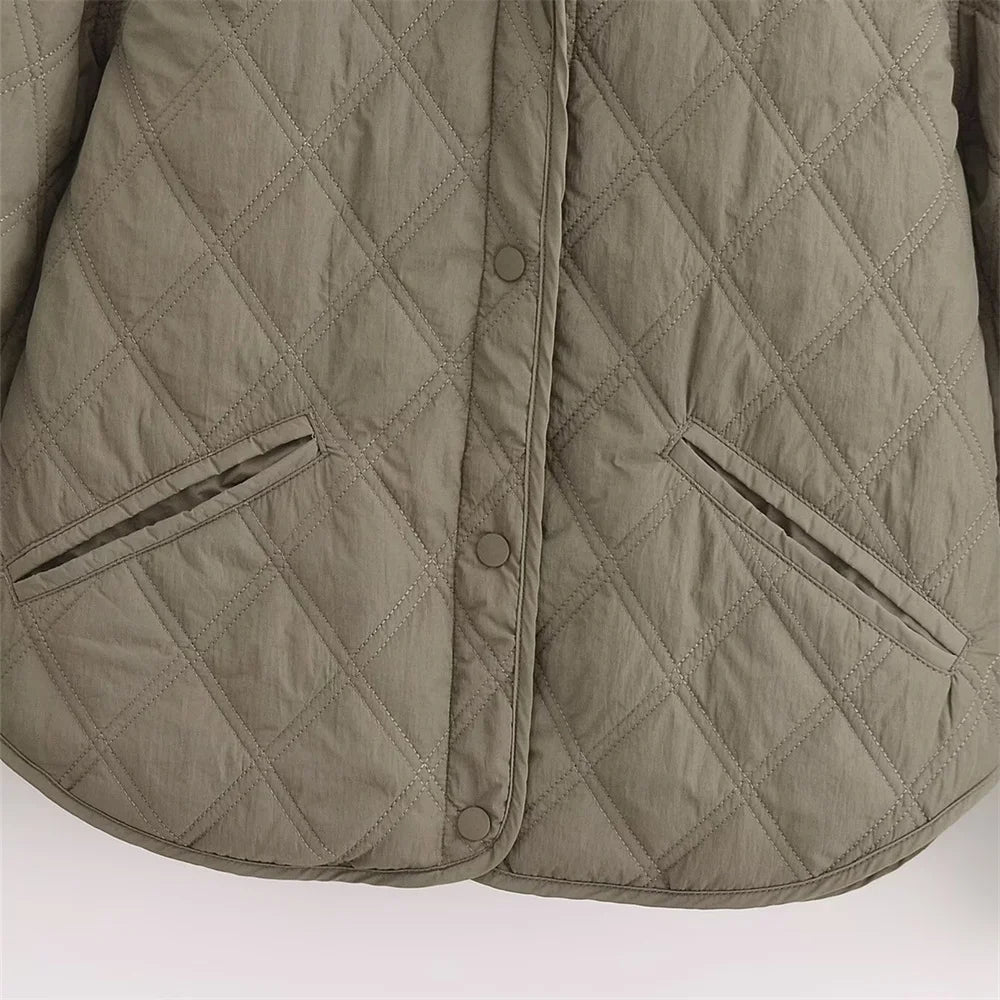 2025 Autumn/Winter New Product Fashion Casual Women's Round Neck Loose Long Sleeve Hooded Jacket Top