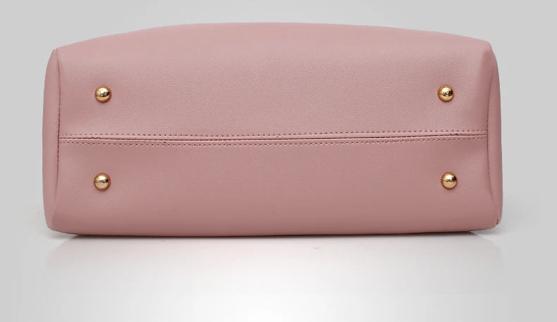 Women's Handheld Bun Mother Bag Women's Shoulder Bag Fashion Retro Leather Bag Large Capacity Handbag Oblique Shoulder Bag