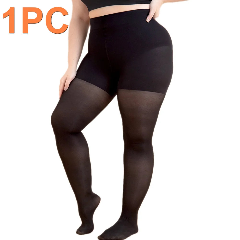 New 40D Women Black PLUS SIZE S-3XL CONTROL TOP Shaping Tights，Ladies confort Lift hip nylon Hosiery Pantyhose