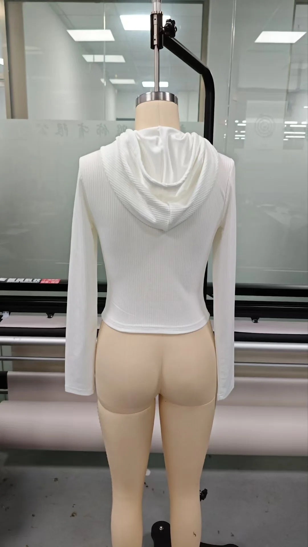 Solid Color Casual Slim Hoodies For Woman 2025 Autumn Designer Women's Long Sleeve Pullover Sweatshirts Vintage Female Tops